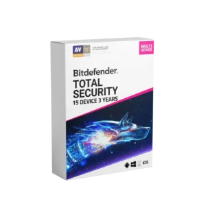 Bitdefender Total Security Family Pack 15 Device 3 Year
