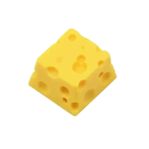 Cheese Resin Artisan Keycap