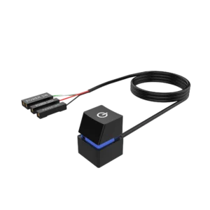 Power button for computer desk