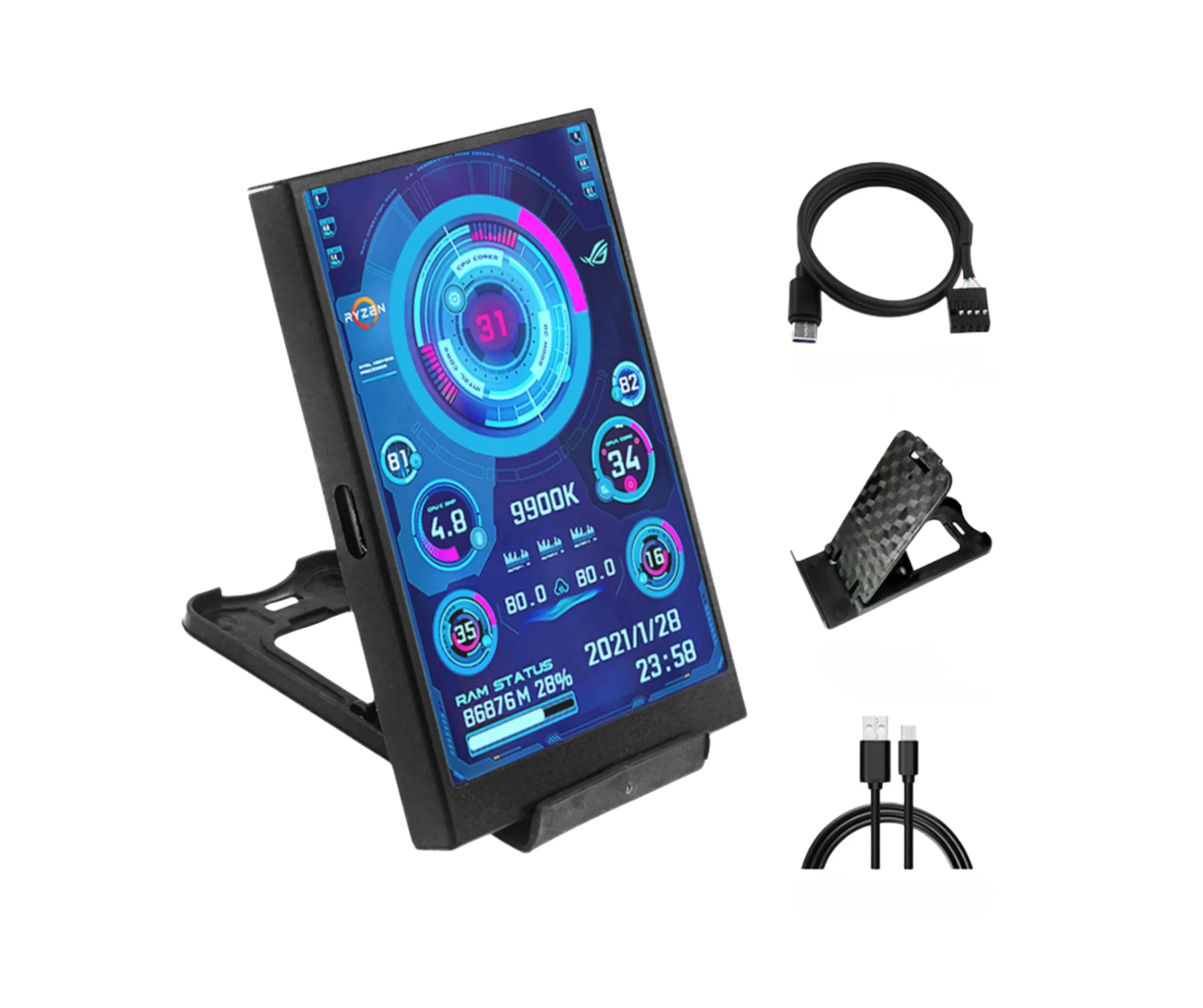 3.5 Inch IPS Display Secondary Screen