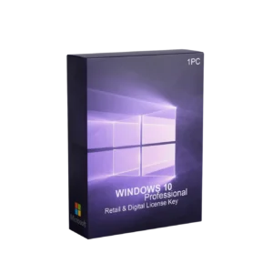 Microsoft Windows 10 Pro Retail Key Digital License