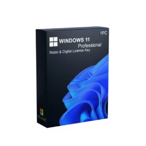 Microsoft Windows 11 Pro Retail Key Digital License