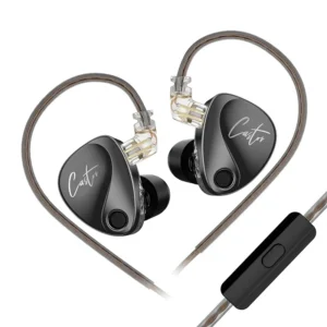 KZ Castor Improved Bass With Mic HiFi Headphone IEM