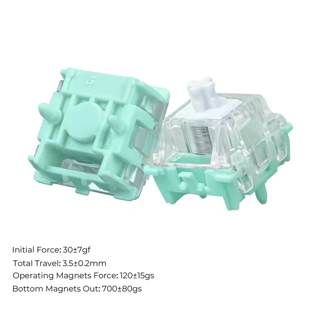 Gateron Magnetic Jade Switch Pre Lubed Linear Switch - Image 2