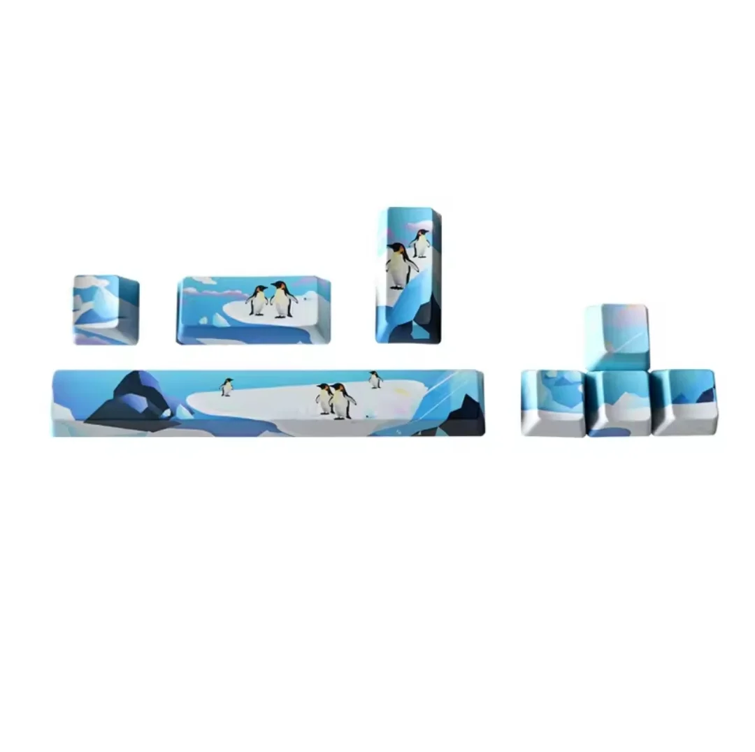 Penguins Five Keycap Keyboard Set Mini