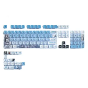 EVA 00 PBT Pudding Keycaps