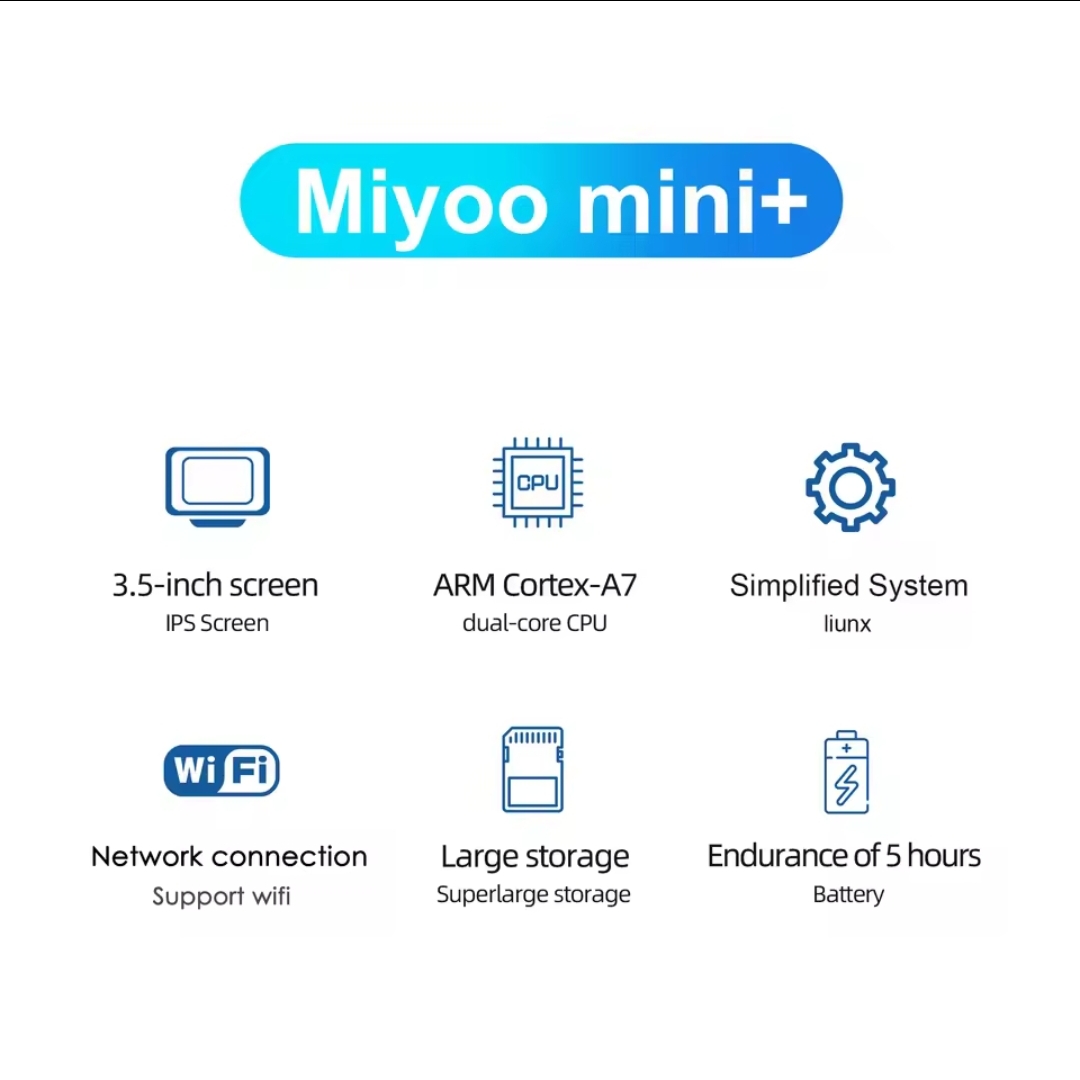 MIYOO Mini Plus Portable Retro Handheld Game Console V2 Mini - Image 3