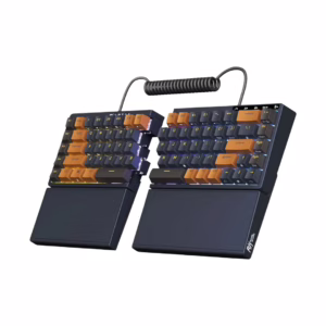 ROYAL KLUDGE RKS70 Ergonomic Split Keyboard Wireless Gaming Keyboard