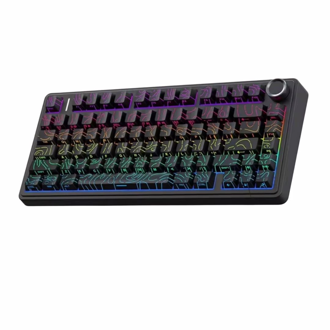 AULA F75 Wireless Game Mechanical Keyboard LOEBOG Star Vector switch