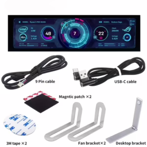 8.8 Inch IPS USB Secondary Screen Type-C PH Interface Turing Smart Screen CPU GPU RAM Computer Monitor Use TURZX Software