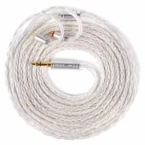 KBEAR JunTian Chord ST24 Plus 16 Strands 224 Cores BMMCX-3.5mm Cable 5N OCC Silver-plated HiFi Upgrade Cable 2M